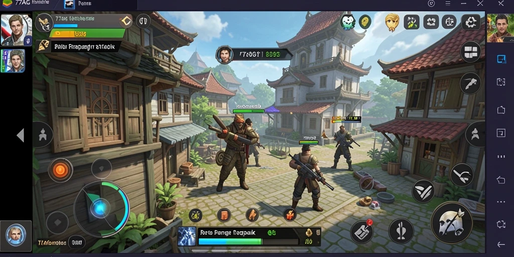 Tampilan gameplay 77AG yang mendebarkan dan strategis.