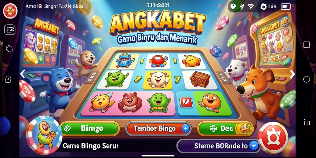 Gameplay seru dalam ANGKABET, nikmati Bingo di mana saja.