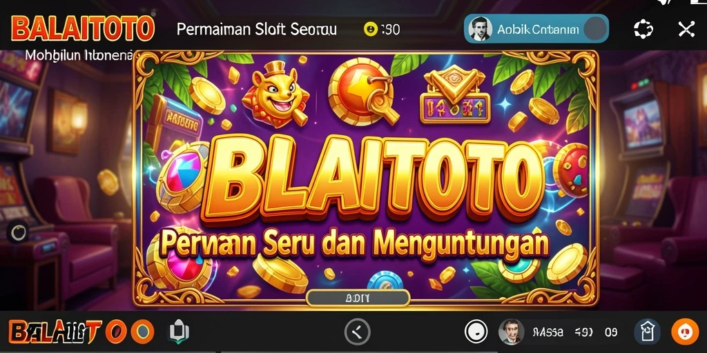 Tampilan gameplay utama BALAITOTO yang seru dan menarik.