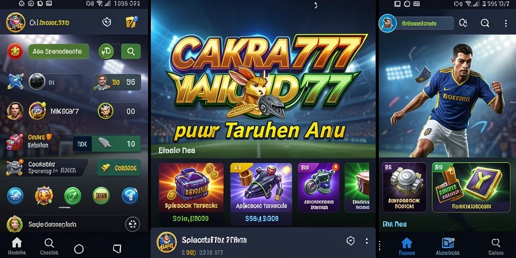 Tampilan menarik gameplay Sportsbook CAKRA777 yang dinamis.