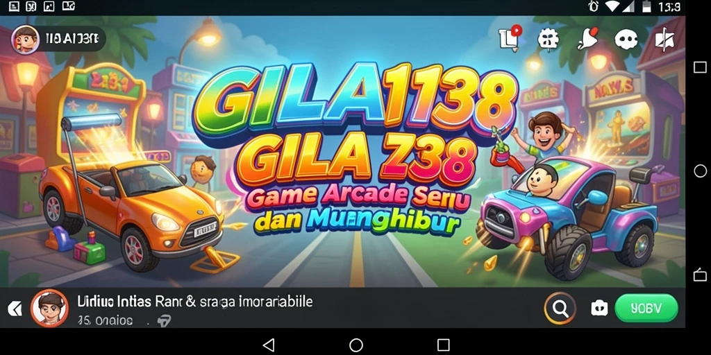 Tampilan gameplay seru dan menarik di GILA138.