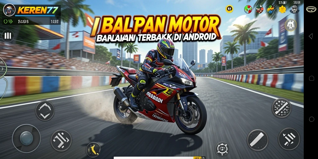 Tangkapan layar dari gameplay cepat di KEREN77.
