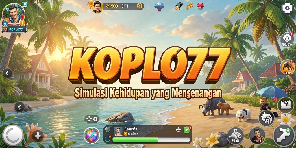 Tampilan gameplay KOPLO77 yang menarik dan interaktif.
