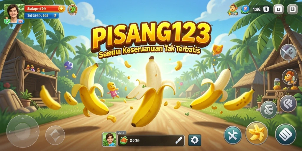 Gameplay PISANG123 yang seru dengan balapan penuh tantangan.