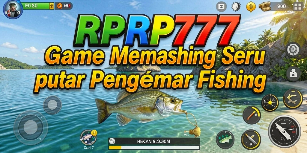 Tangkapan besar dalam gameplay memancing RPRP777.