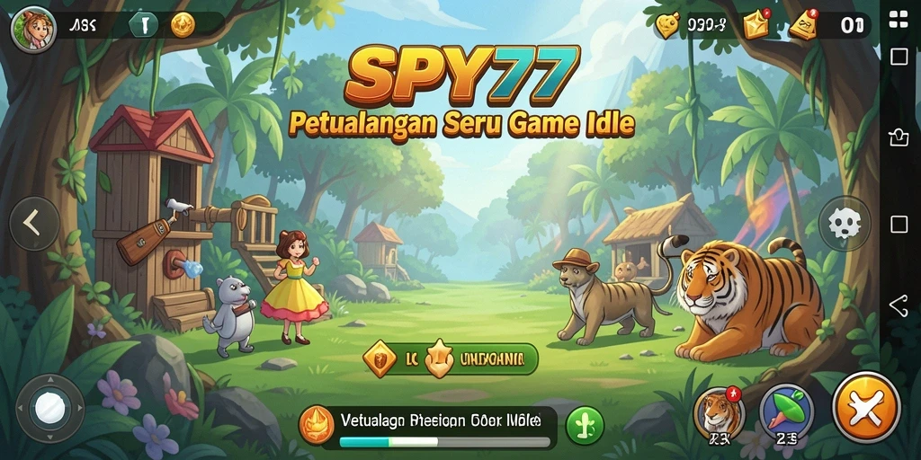 Tampilan gameplay SPY77 yang menarik dan interaktif.