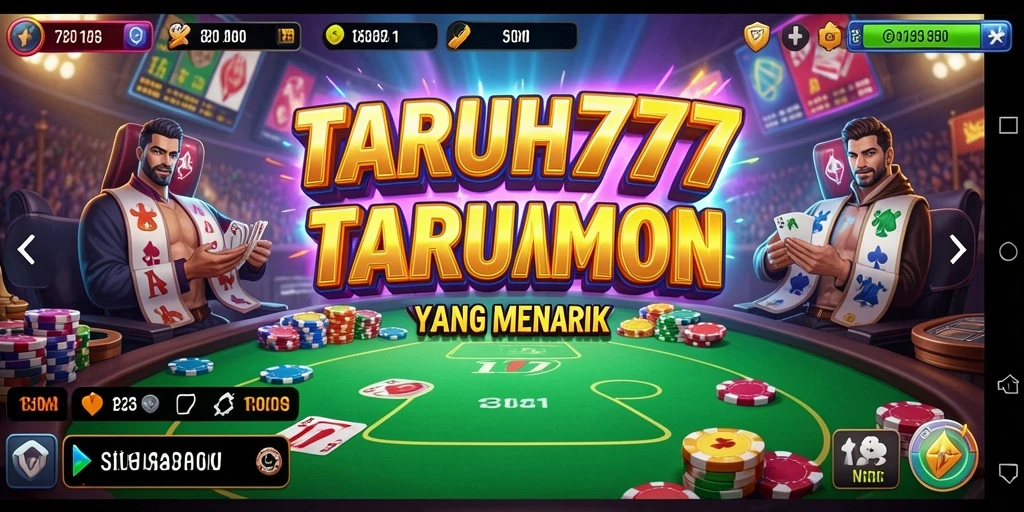 Gameplay seru dan menantang dalam TARUH777.