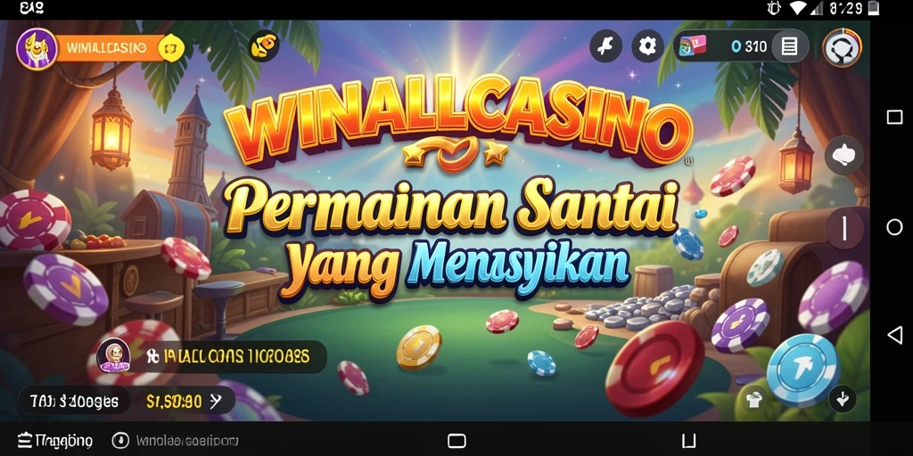Tampilan menarik dari gameplay <strong>WINALLCASINO</strong> yang mengasyikkan dan penuh warna.